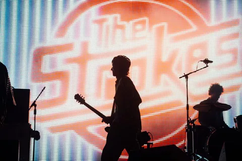 The Strokes fulfilled their "lifelong dream" of opening for Justin Bieber at their Coachella comeback this weekend